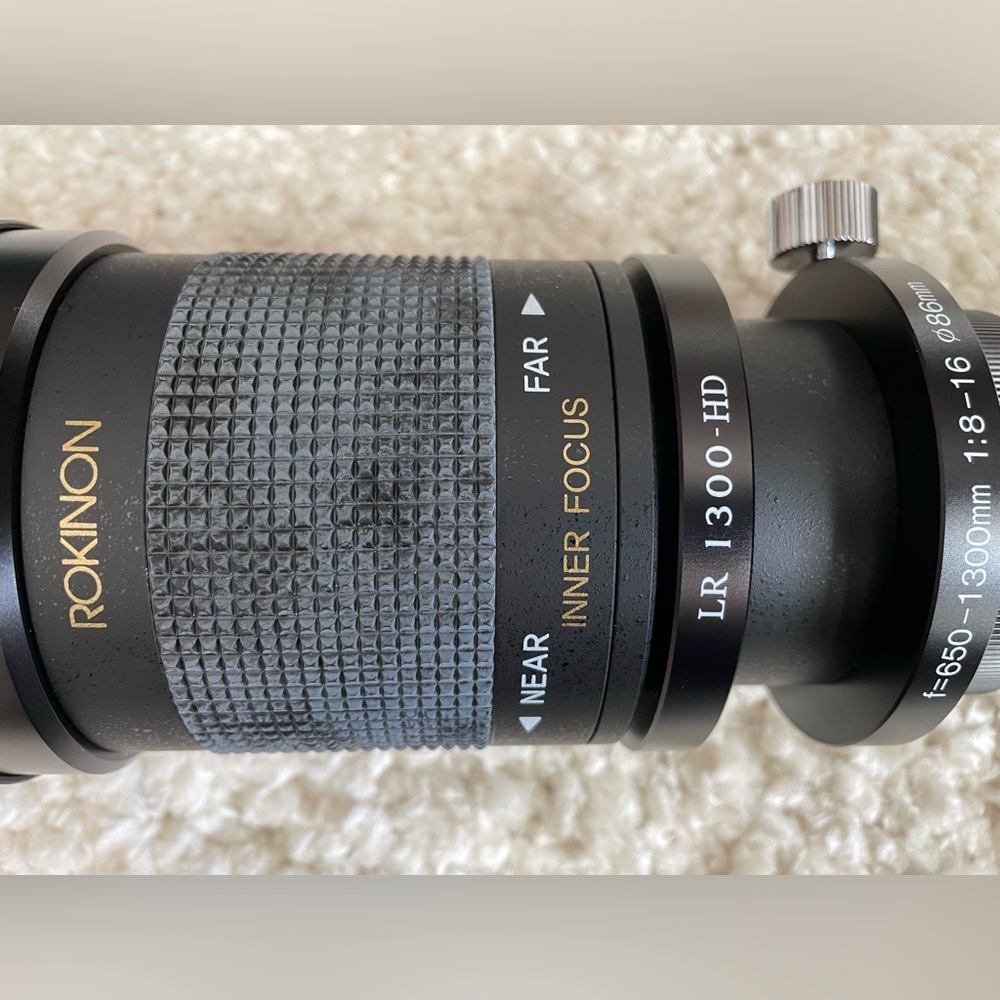 ROKINON LR 1300 -HD  DIGITAL LENS WITH CARRYING CASE